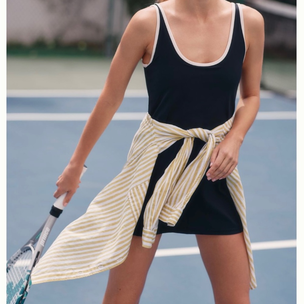 Splits59 Airweight Scoop-Neck Dress